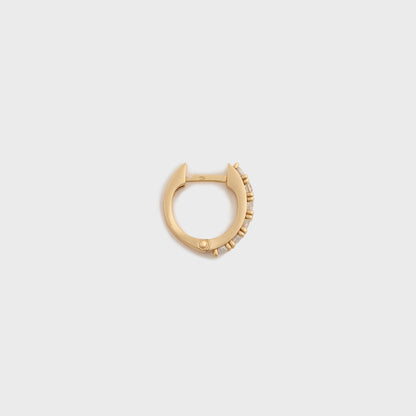 Men Kith Emanuele Bicocchi Gold Crystal Earring Single - Gold