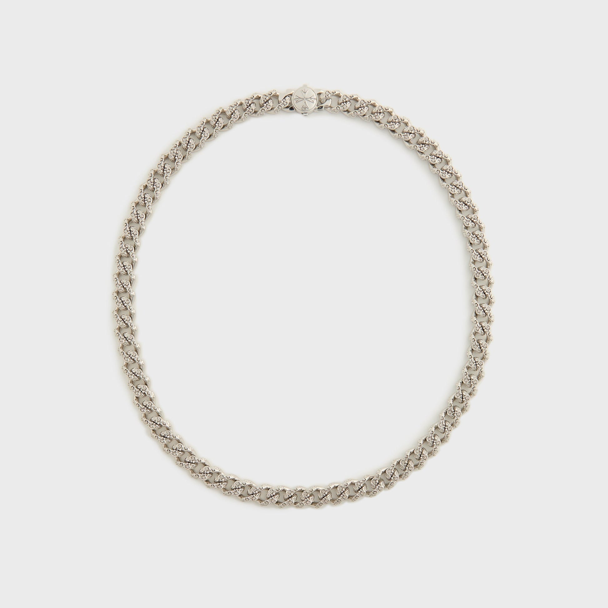 Men Kith Emanuele Bicocchi Flourishing Chain Necklace - Silver