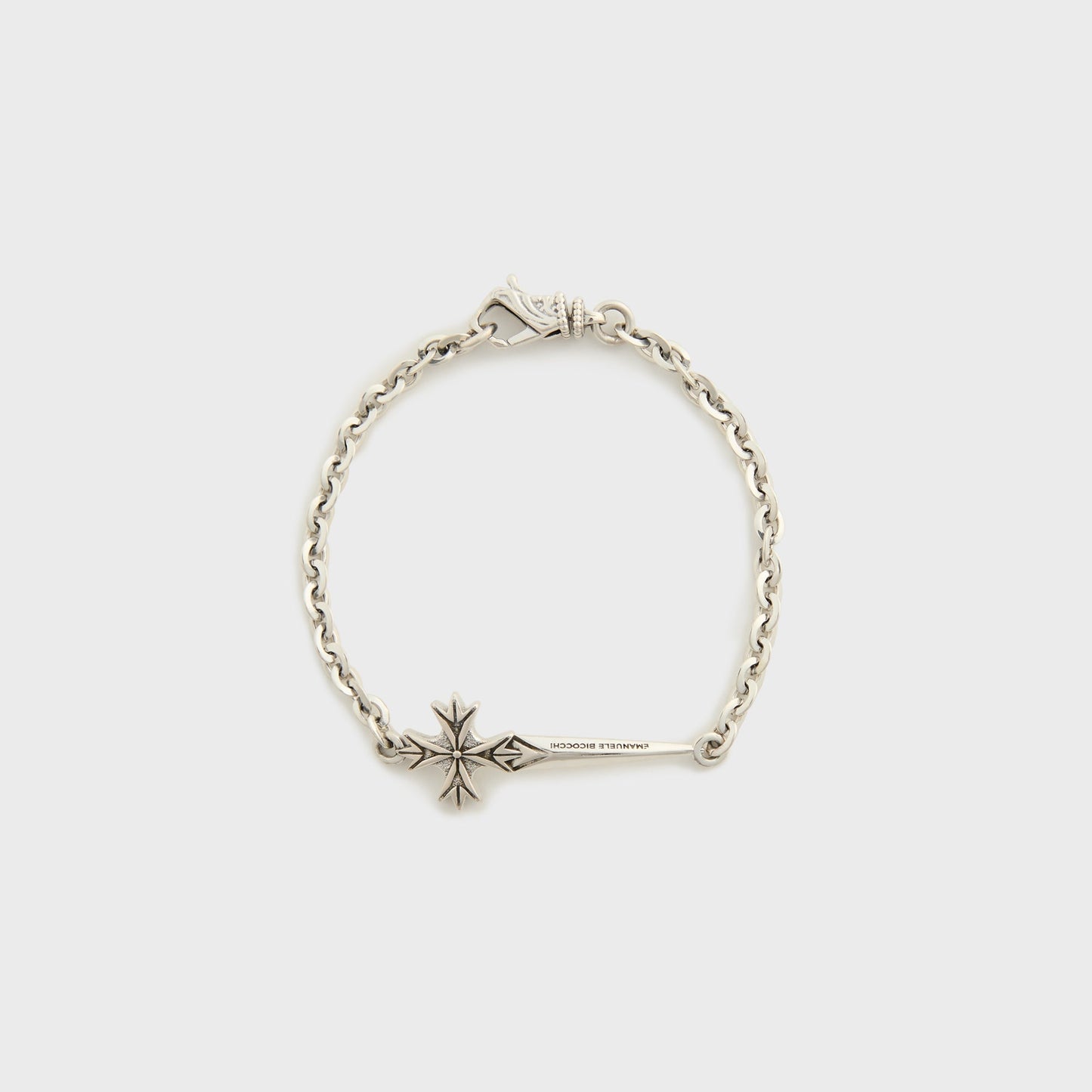 Men Kith Emanuele Bicocchi Pugnale Bracelet - Silver