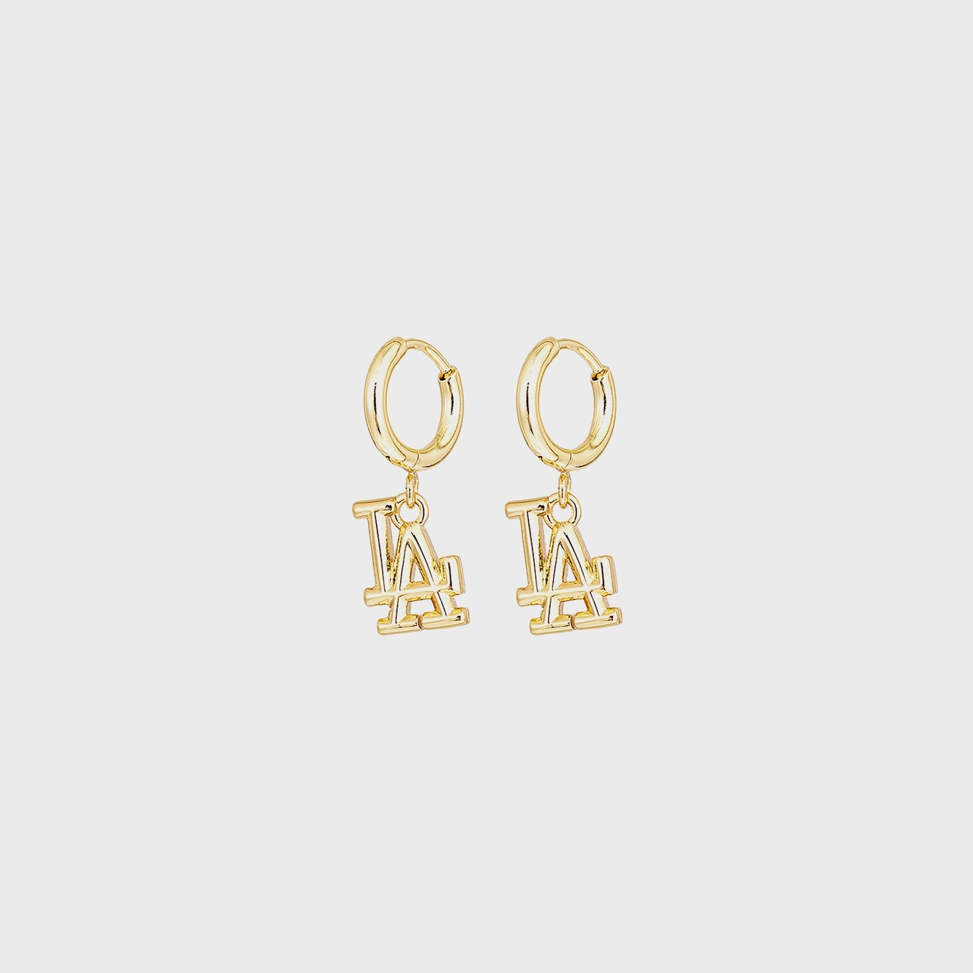 Women Kith Luv AJ The LA Logo Charm Earrings - Gold
