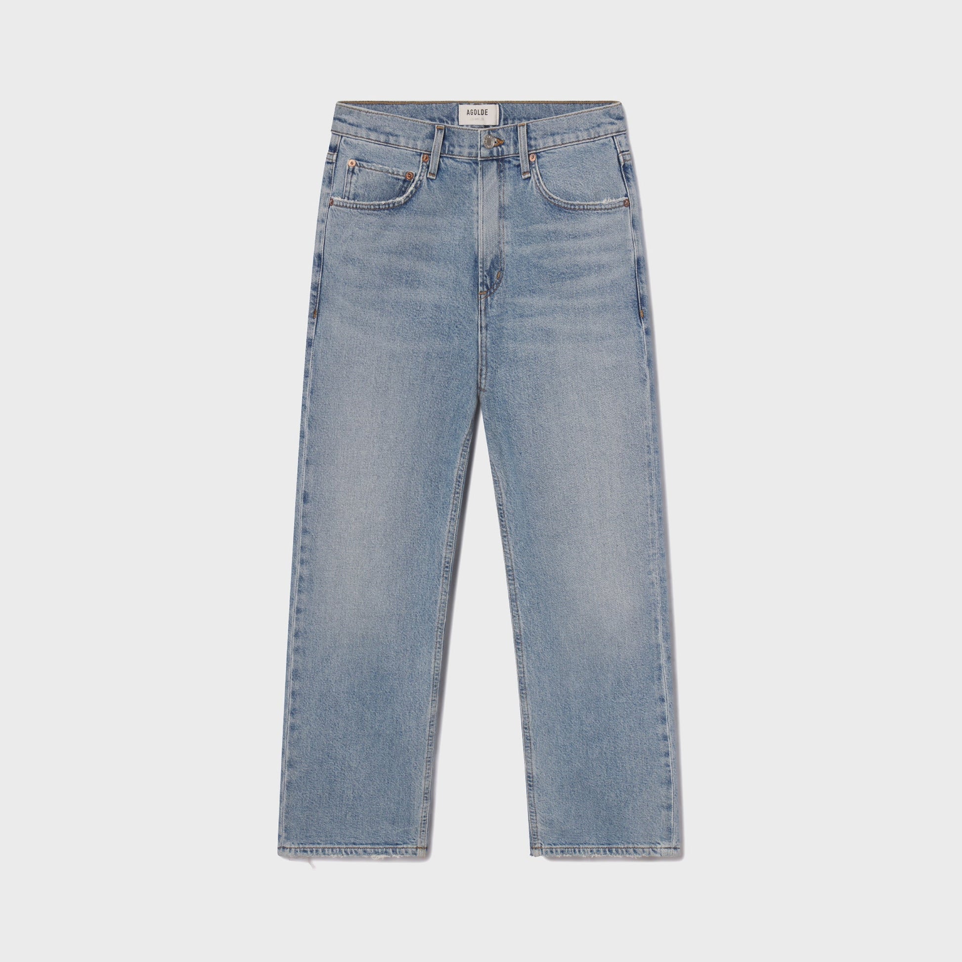 Women Kith Agolde Valen Jean Mid Rise Vintage Straight - Formula