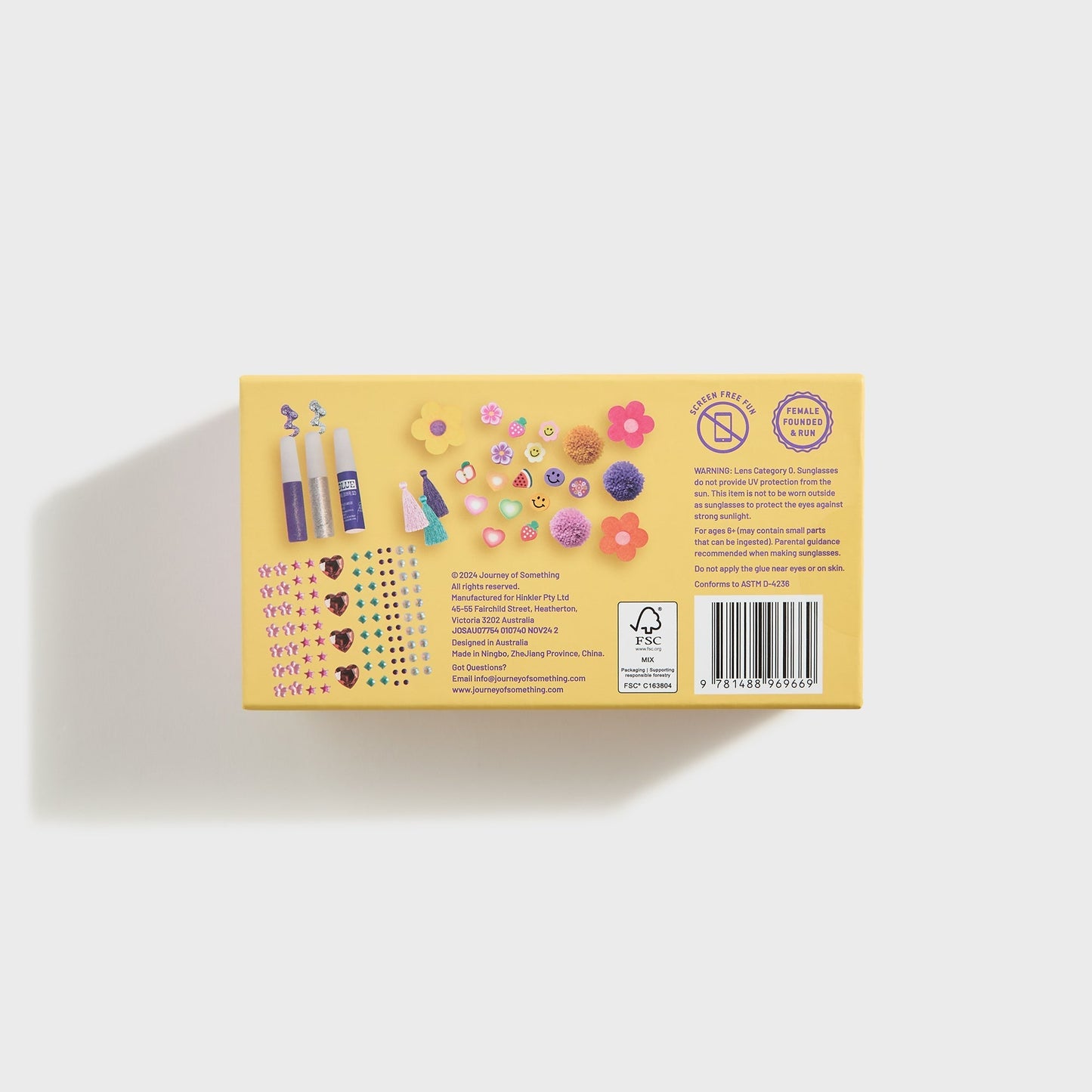 Men|Kids Kith Ingram Decorate Your Own Flower Sunglasses Kit DIY Kids Craft Set