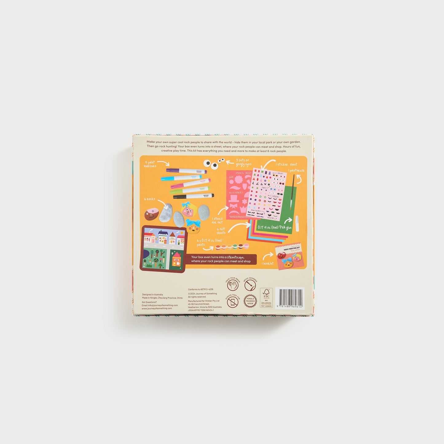 Men|Kids Kith Ingram Rock Painting Kit for Kids