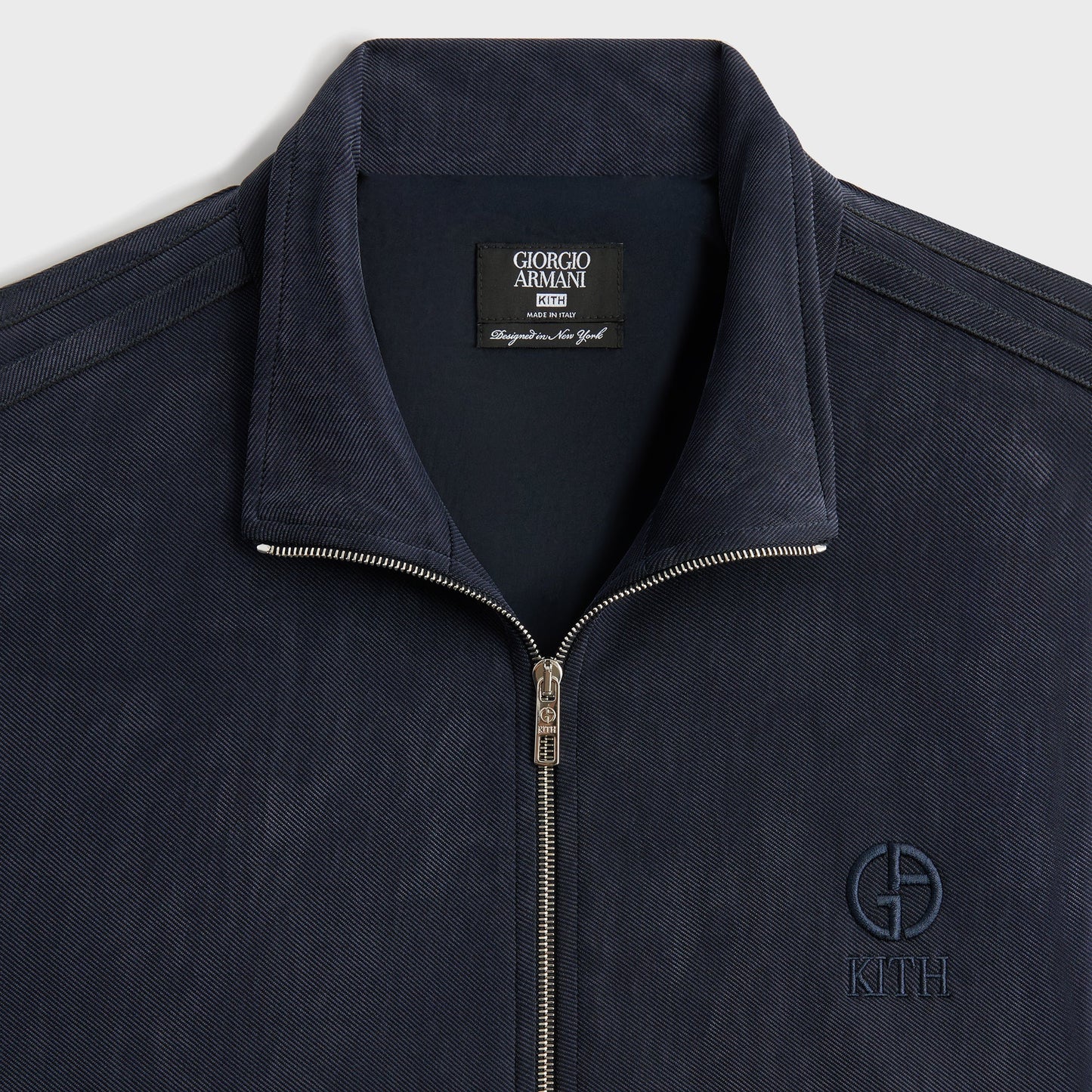 Men Kith Giorgio Armani & Kith Ali Track Jacket - Nocturnal