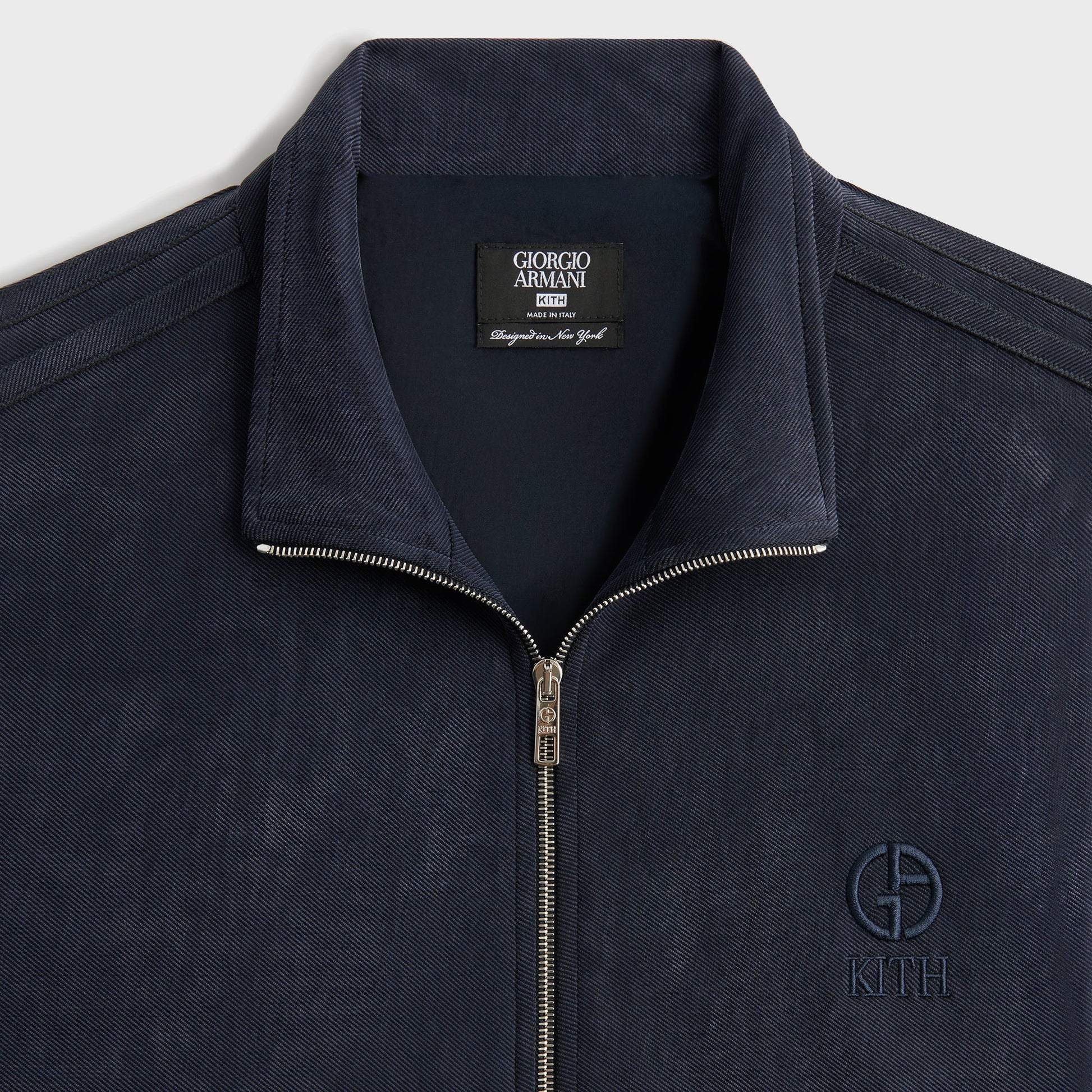 Men Kith Giorgio Armani & Kith Ali Track Jacket - Nocturnal