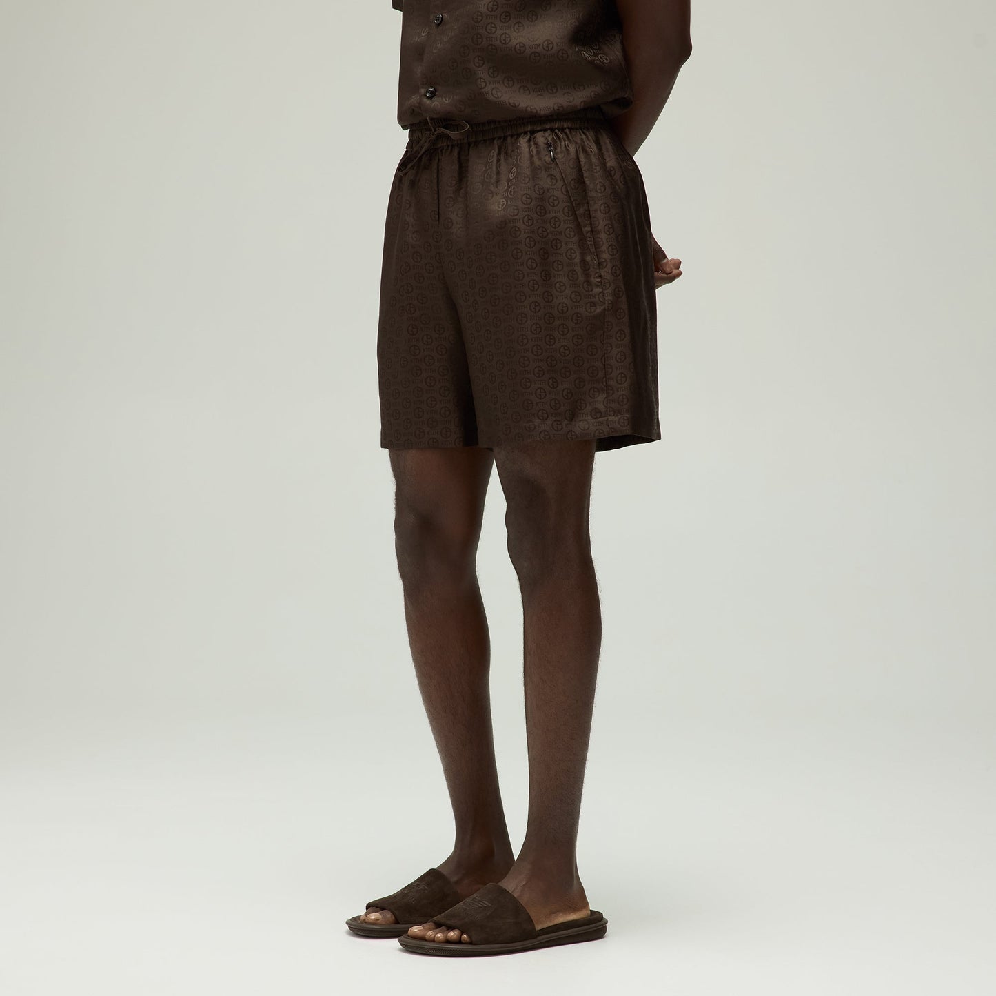 Men Kith Giorgio Armani & Kith Monogram Cedar Short - Kindling