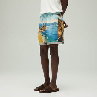 Men Kith Giorgio Armani & Kith Malibu Active Short - Multi