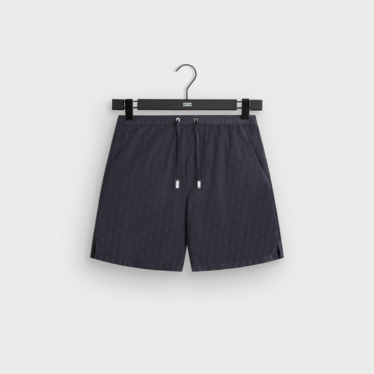 Men Kith Giorgio Armani & Kith Jacquard Collins Swim Short - Ink