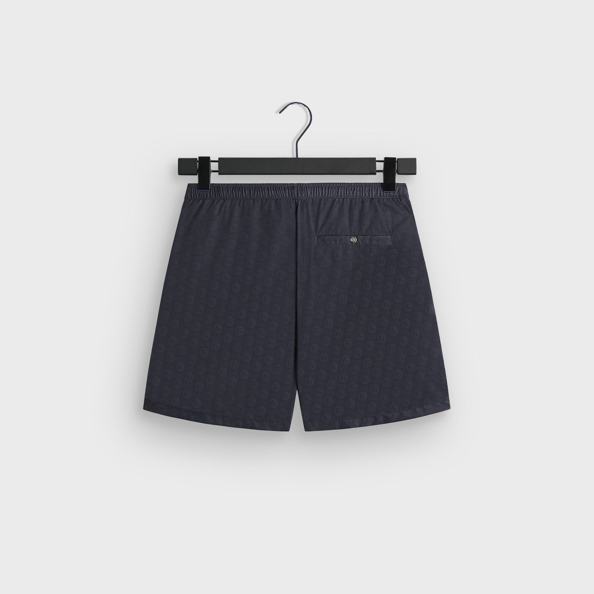 Men Kith Giorgio Armani & Kith Jacquard Collins Swim Short - Ink