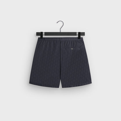 Men Kith Giorgio Armani & Kith Jacquard Collins Swim Short - Ink