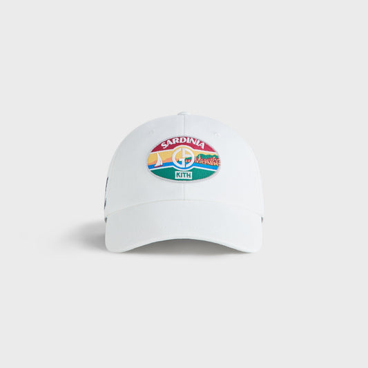 Men Kith Giorgio Armani & Kith Sardinia Classic Cap - White