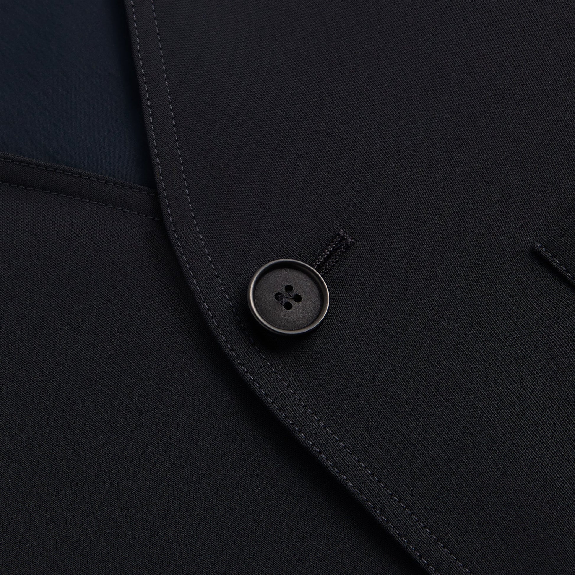 Men Kith Giorgio Armani & Kith Collarless Bomber Jacket - Admiral