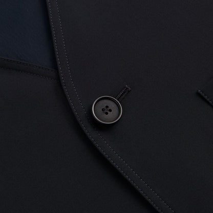 Men Kith Giorgio Armani & Kith Collarless Bomber Jacket - Admiral