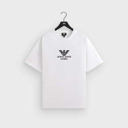 Men Kith Giorgio Armani & Kith Sardinia Tee - White