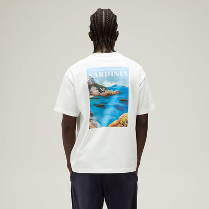Men Kith Giorgio Armani & Kith Sardinia Tee - White
