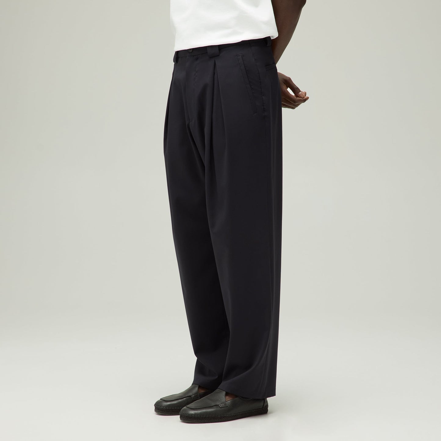 Men Kith Giorgio Armani & Kith Pleated Trouser - Admiral