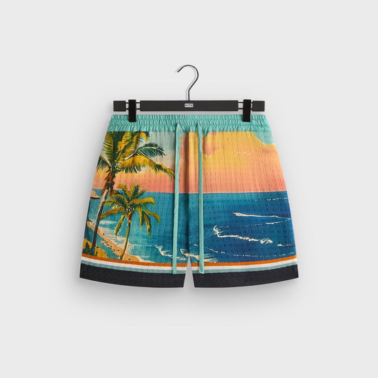 Men Kith Giorgio Armani & Kith Ornamental Print Active Short - Multi