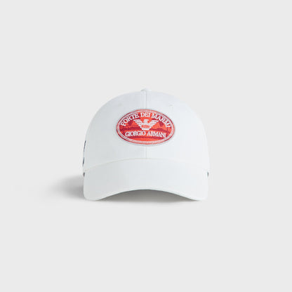 Men Kith Giorgio Armani & Kith Forte dei Marmi Classic Cap - White