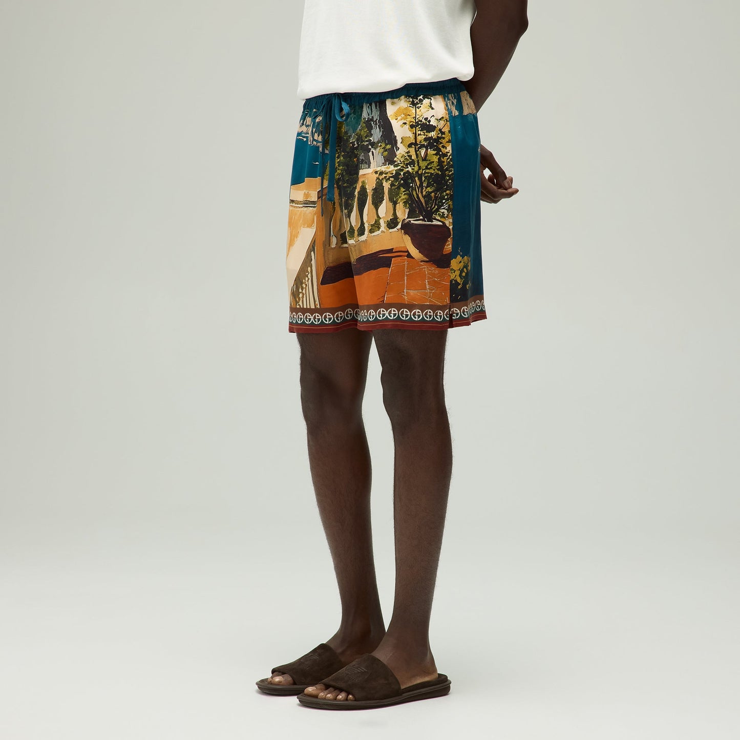 Men Kith Giorgio Armani & Kith Capri Active Short - Multi