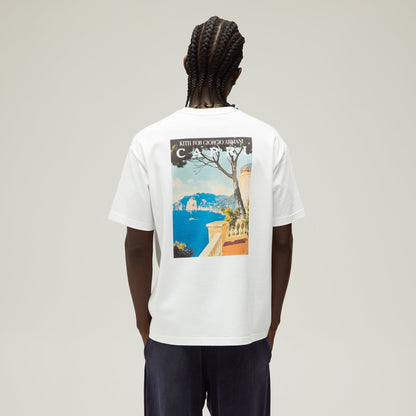 Men Kith Giorgio Armani & Kith Capri Tee - White