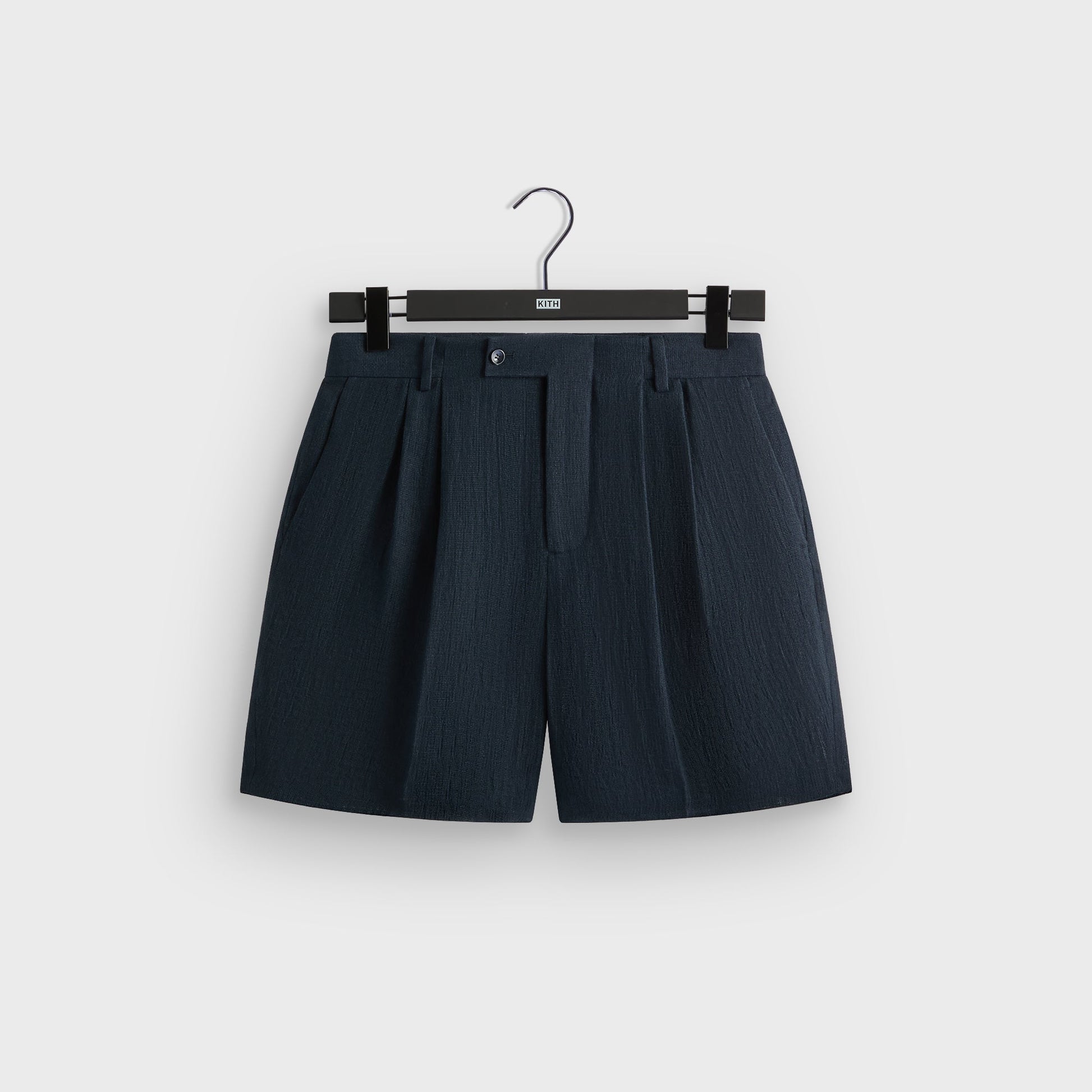 Men Kith Giorgio Armani & Kith Open Weave Kylan Bermuda Short - Nocturnal