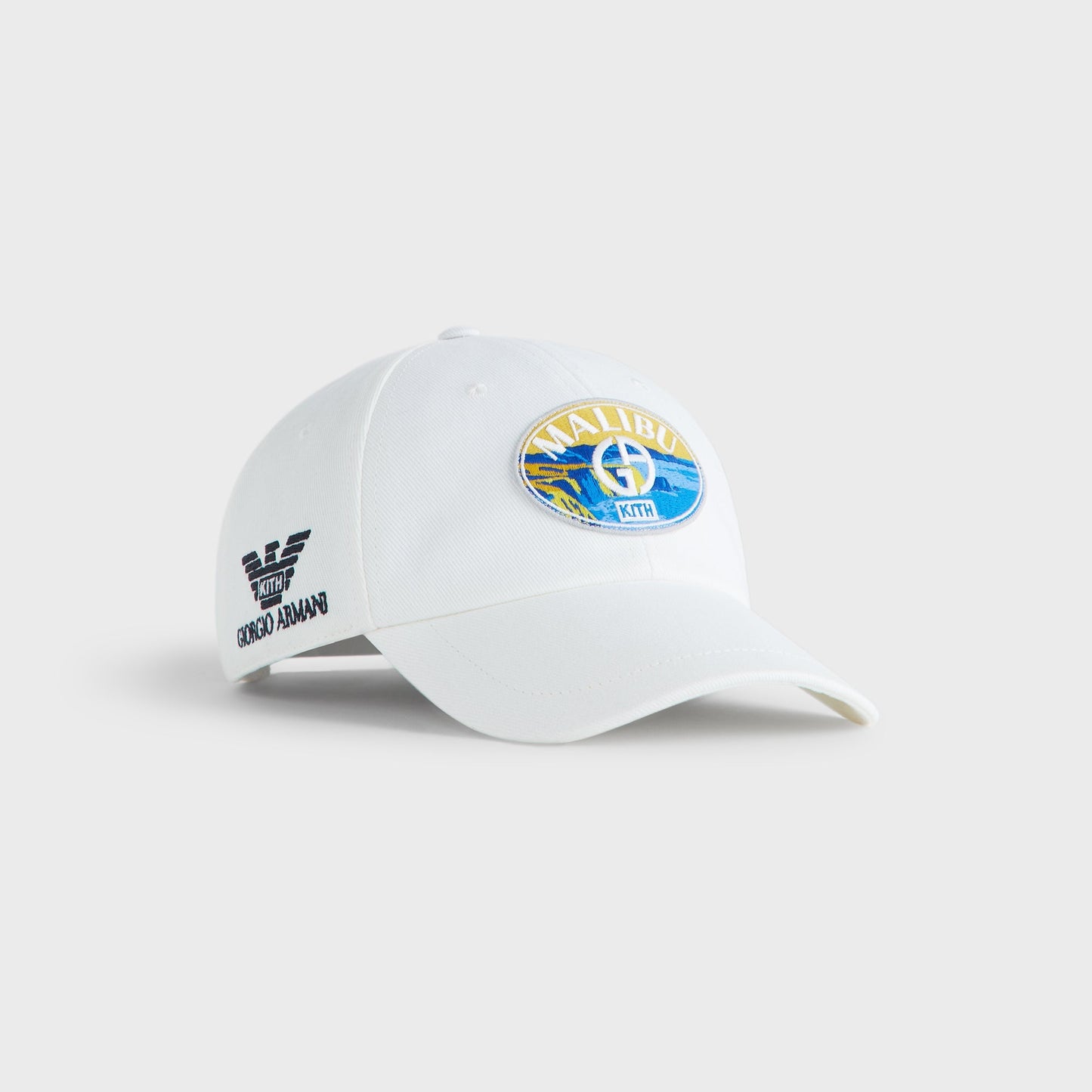 Men Kith Giorgio Armani & Kith Malibu Classic Cap - White