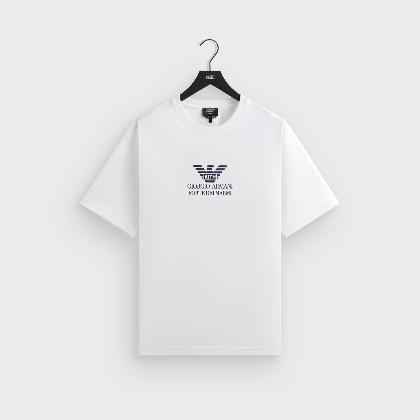 Men Kith Giorgio Armani & Kith Forte dei Marmi Tee - White