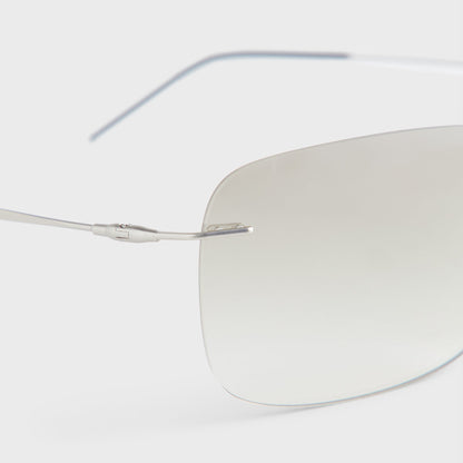 Men Kith Giorgio Armani & Kith Pillow Sunglasses - Concrete