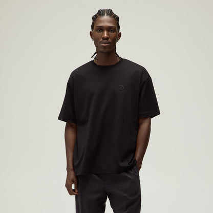 Men Kith Giorgio Armani & Kith Logo Tee - Black