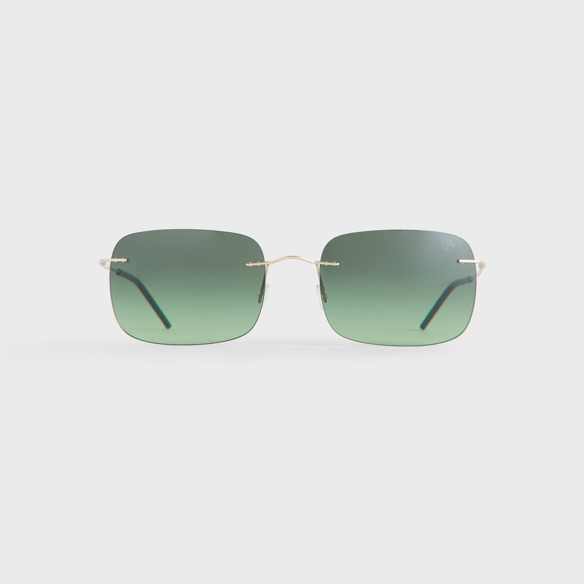 Men Kith Giorgio Armani & Kith Pillow Sunglasses - Stadium