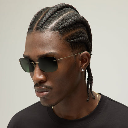 Men Kith Giorgio Armani & Kith Pillow Sunglasses - Stadium