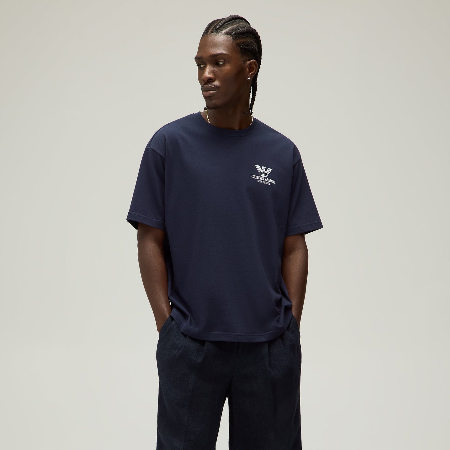 Men Kith Giorgio Armani & Kith Tee - Nocturnal
