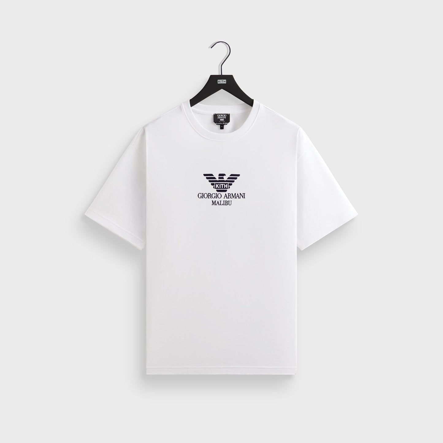 Men Kith Giorgio Armani & Kith Malibu Tee - White