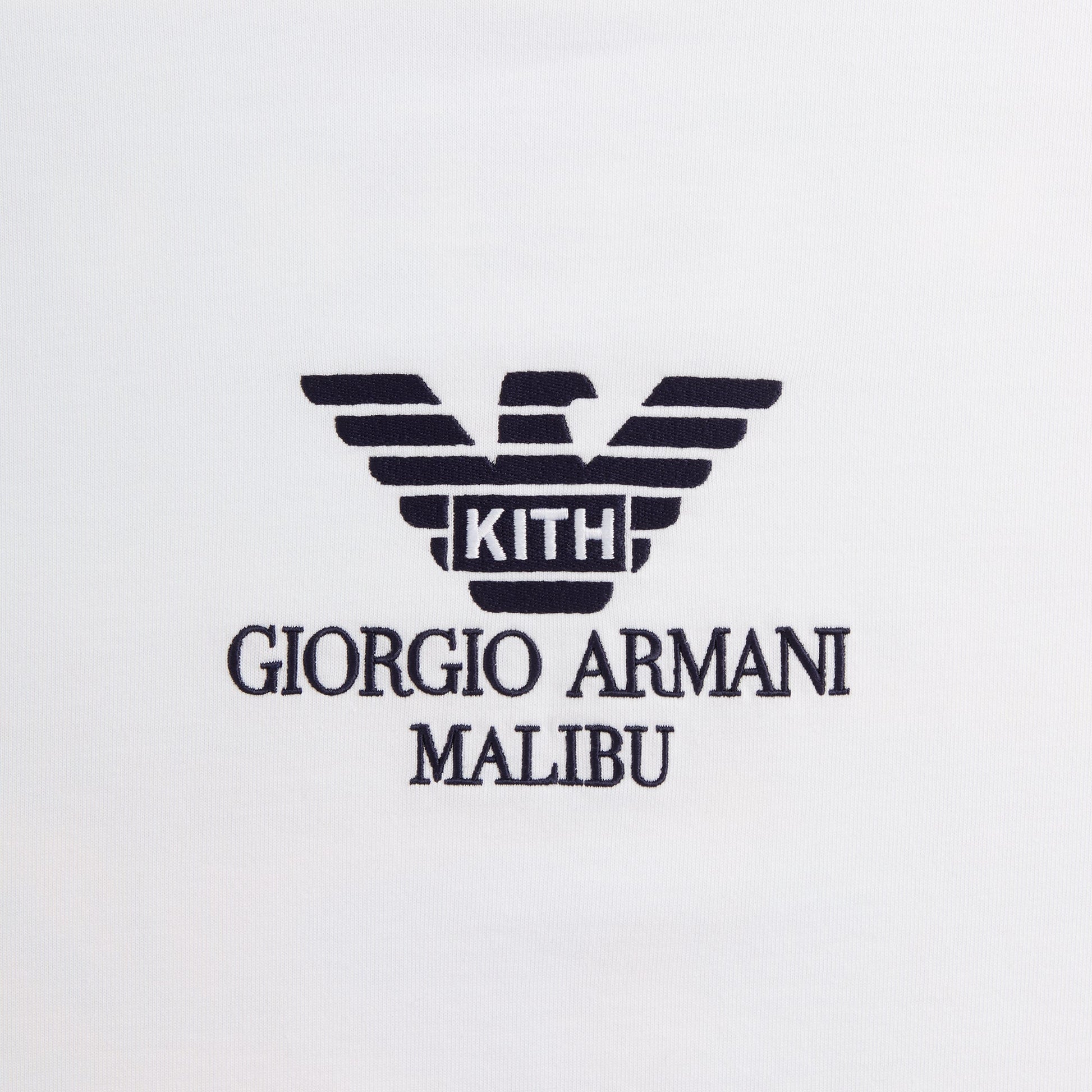 Men Kith Giorgio Armani & Kith Malibu Tee - White