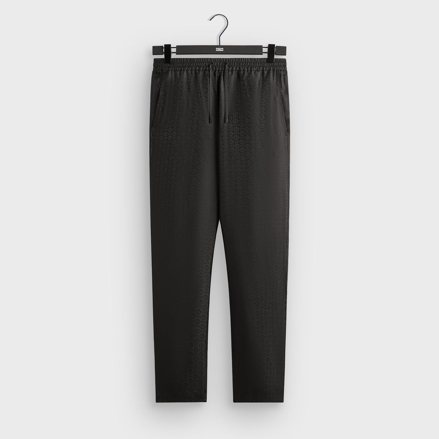 Men Kith Giorgio Armani & Kith Monogram Grayson Pant - Black