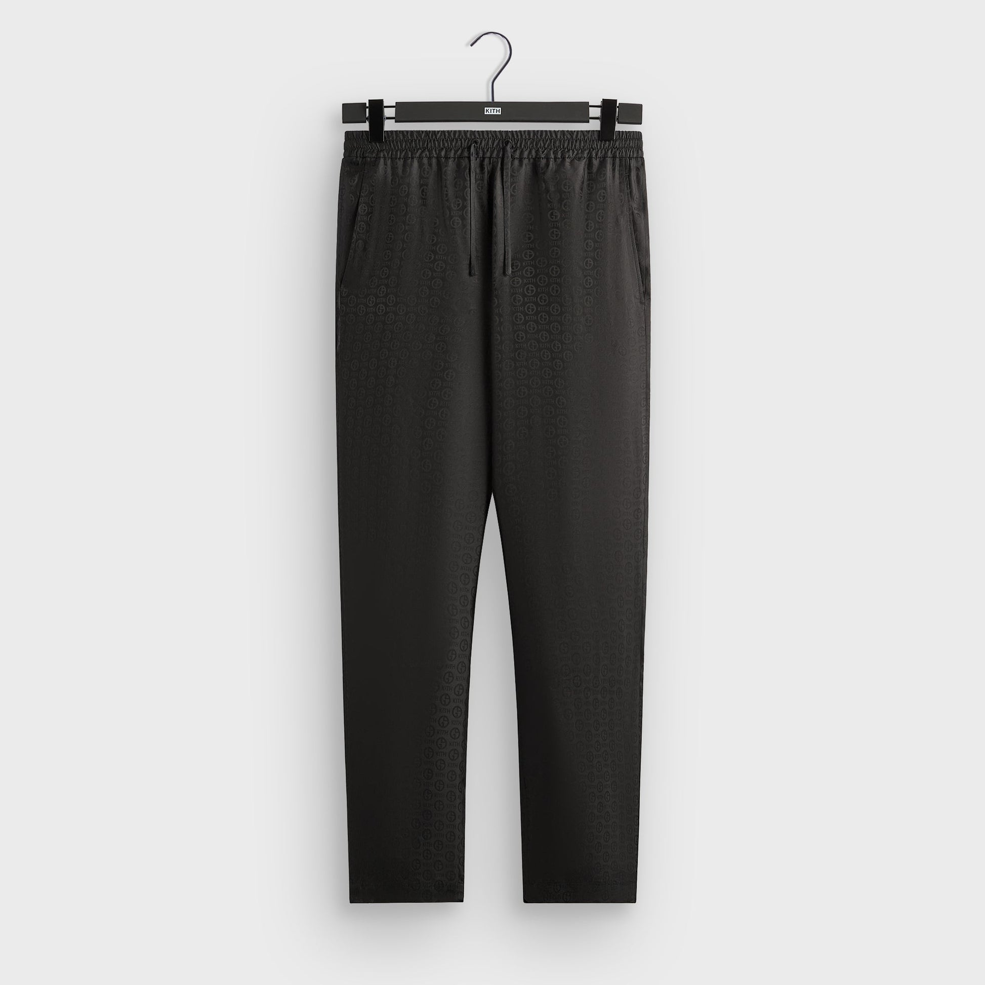 Men Kith Giorgio Armani & Kith Monogram Grayson Pant - Black