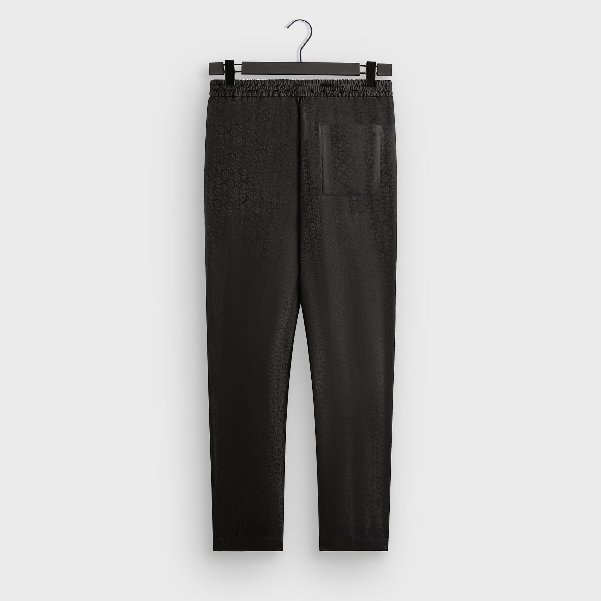 Men Kith Giorgio Armani & Kith Monogram Grayson Pant - Black