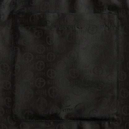 Men Kith Giorgio Armani & Kith Monogram Grayson Pant - Black