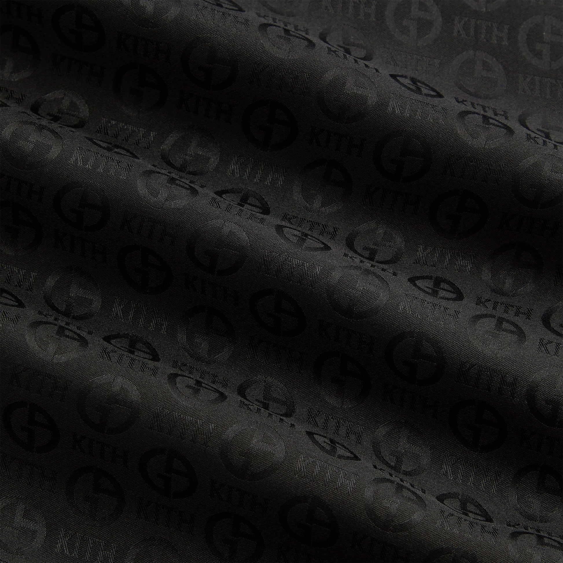 Men Kith Giorgio Armani & Kith Monogram Grayson Pant - Black