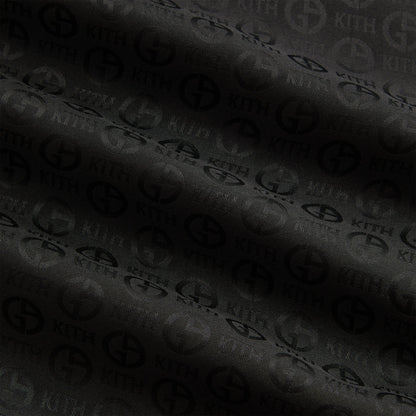 Men Kith Giorgio Armani & Kith Monogram Grayson Pant - Black