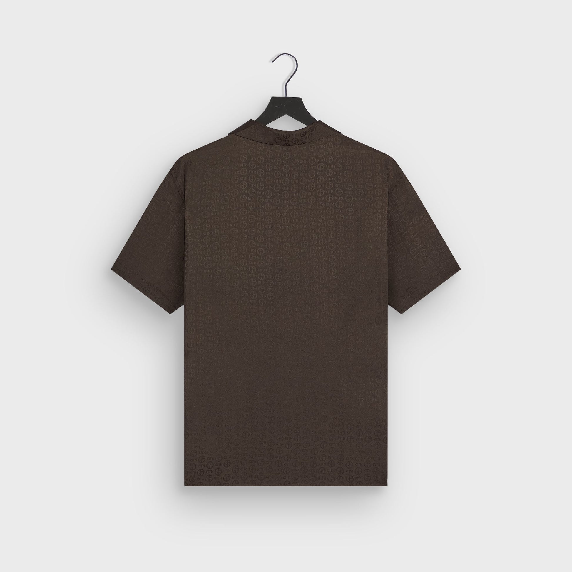 Men Kith Giorgio Armani & Kith Monogram Short Sleeve Thompson Camp Collar Shirt