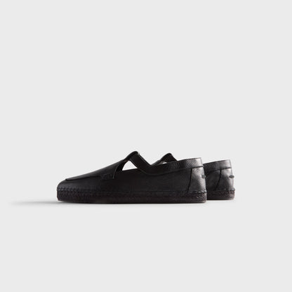 Men Kith Giorgio Armani & Kith Espadrilla - Deer Black
