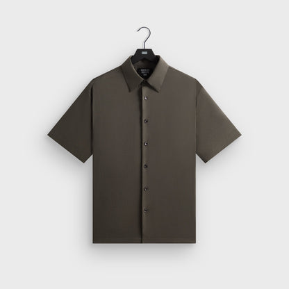 Men Kith Giorgio Armani & Kith Short Sleeve Button Up - Seam