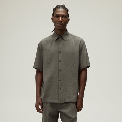 Men Kith Giorgio Armani & Kith Short Sleeve Button Up - Seam