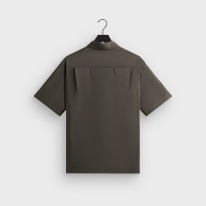 Men Kith Giorgio Armani & Kith Short Sleeve Button Up - Seam