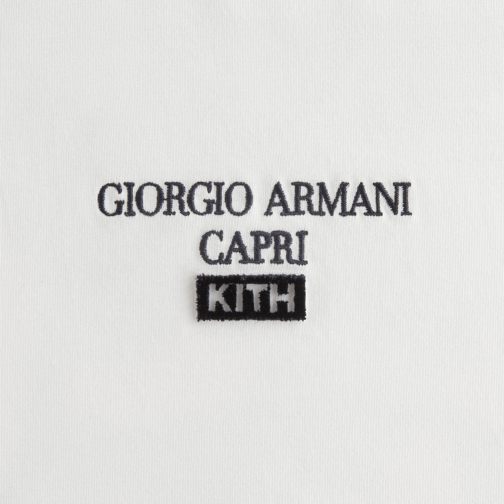 Women Kith Giorgio Armani & Kith Women Capri Mulberry Tee - Wihte