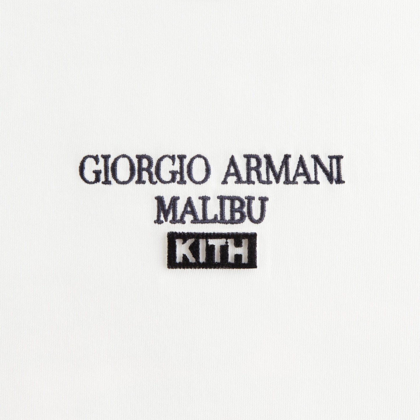 Women Kith Giorgio Armani & Kith Women Malibu Mulberry Tee - White