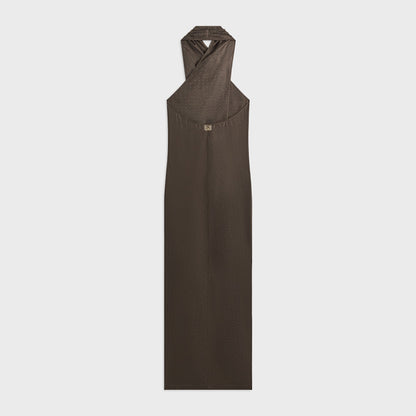 Women Kith Giorgio Armani & Kith Women Silk Wrap Halter Cover Up - Kindling