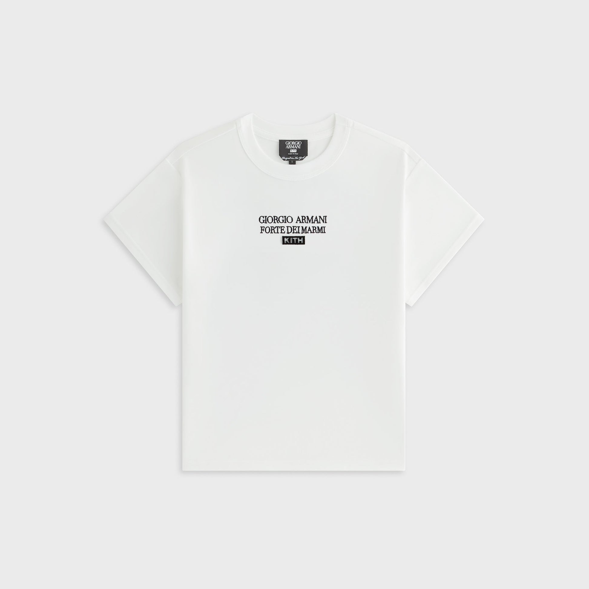 Women Kith Giorgio Armani & Kith Women Forte Dei Marmi Mulberry Tee - White