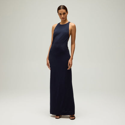 Women Kith Giorgio Armani & Kith Women Viscose Jersey Gown - Nocturnal